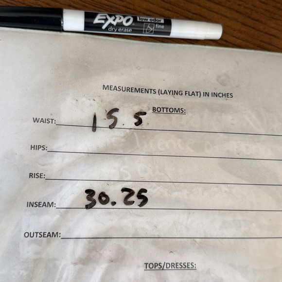 ⭐️Vtg 80’s Levi’s 517 orange tab Mens jeans EUC see measurements. Made in USA - Picture 8 of 8